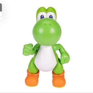 Nintendo Super Mario Let's Go, Yoshi 12" Tall Interactive Action Figure Music